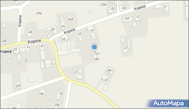 Kopice, Kopice, 19, mapa Kopice