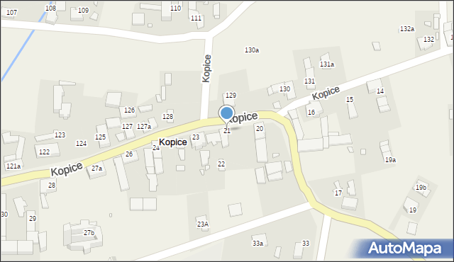 Kopice, Kopice, 21, mapa Kopice