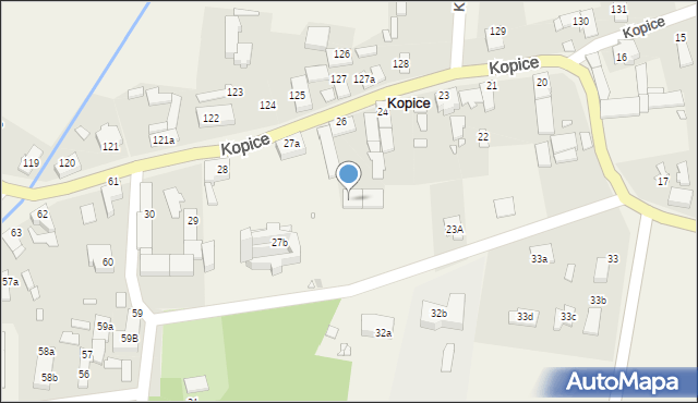 Kopice, Kopice, 26, mapa Kopice