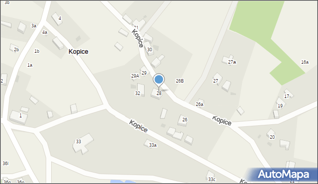 Kopice, Kopice, 28, mapa Kopice