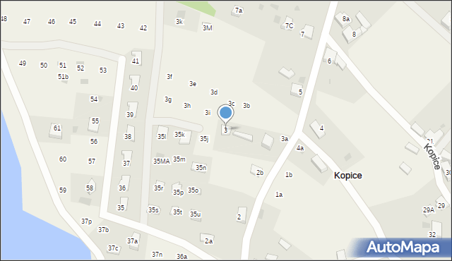 Kopice, Kopice, 3, mapa Kopice