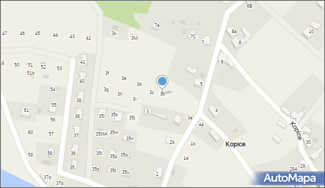 Kopice, Kopice, 3b, mapa Kopice