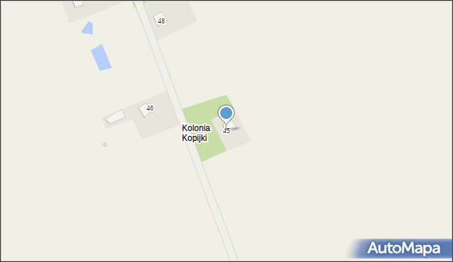 Kopijki, Kopijki, 45, mapa Kopijki