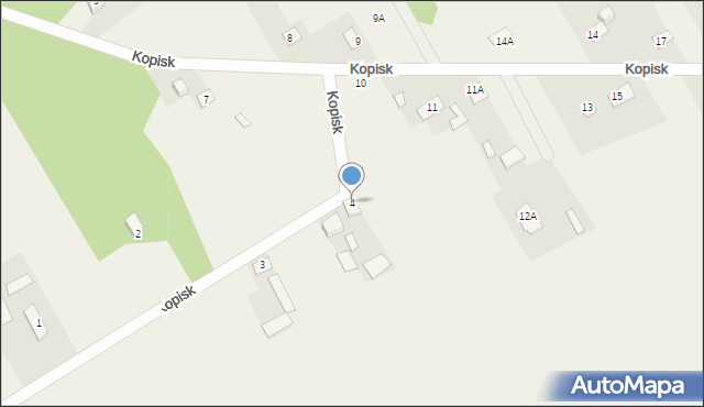 Kopisk, Kopisk, 4, mapa Kopisk