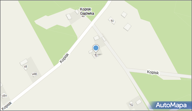 Kopisk, Kopisk, 51, mapa Kopisk