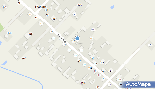 Koplany, Koplany, 24, mapa Koplany