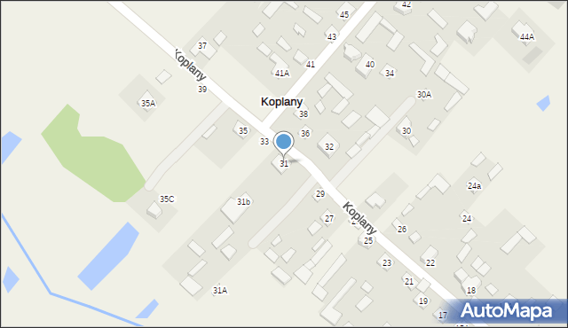 Koplany, Koplany, 31, mapa Koplany