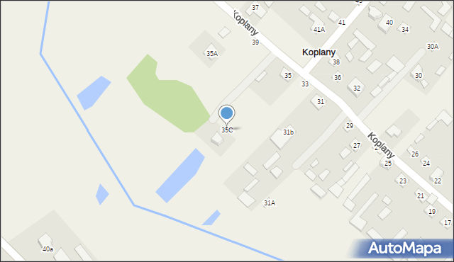 Koplany, Koplany, 35C, mapa Koplany