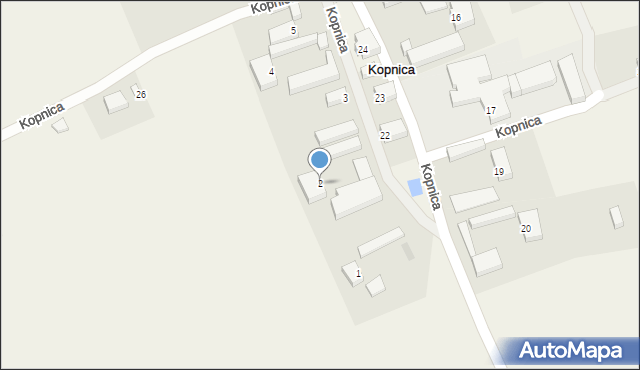 Kopnica, Kopnica, 2, mapa Kopnica