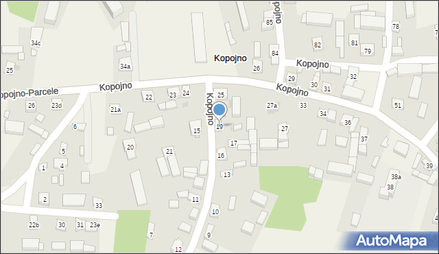 Kopojno, Kopojno, 19, mapa Kopojno