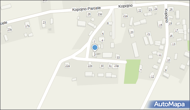 Kopojno, Kopojno, 2, mapa Kopojno