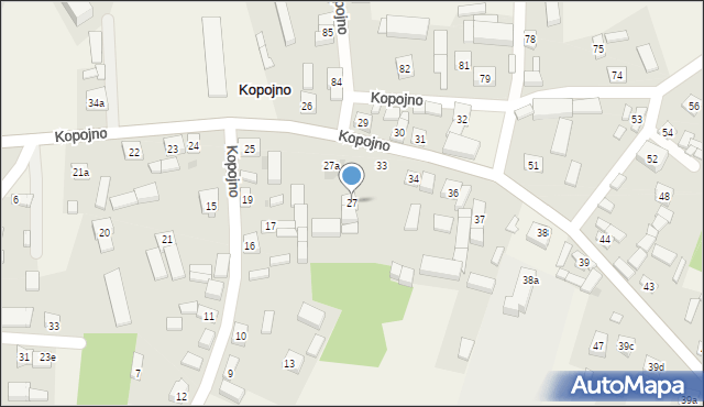 Kopojno, Kopojno, 27, mapa Kopojno