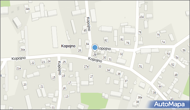 Kopojno, Kopojno, 29, mapa Kopojno