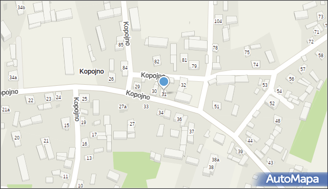 Kopojno, Kopojno, 31, mapa Kopojno