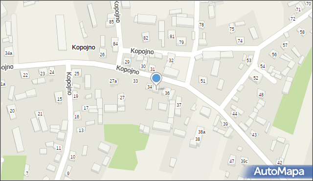 Kopojno, Kopojno, 35, mapa Kopojno