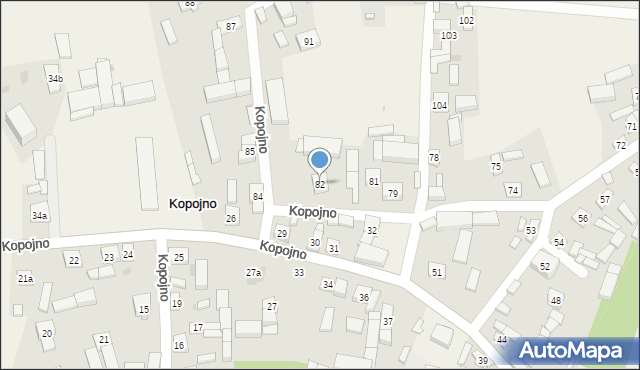 Kopojno, Kopojno, 82, mapa Kopojno