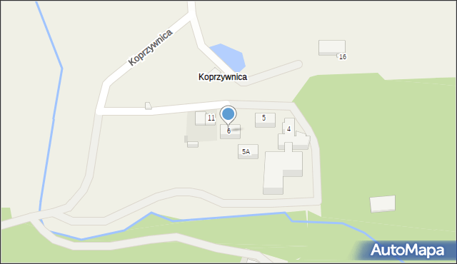 Koprzywnica, Koprzywnica, 6, mapa Koprzywnica