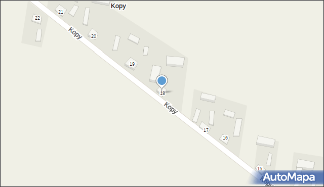 Kopy, Kopy, 18, mapa Kopy