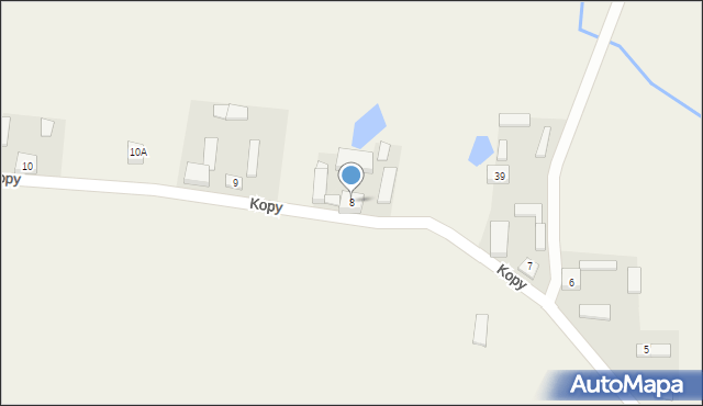 Kopy, Kopy, 8, mapa Kopy