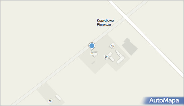 Kopydłowo, Kopydłowo, 7B, mapa Kopydłowo