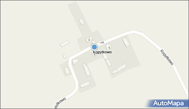 Kopytkowo, Kopytkowo, 6, mapa Kopytkowo