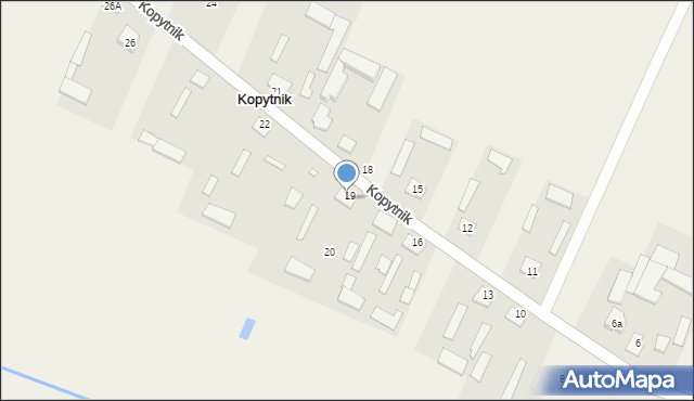 Kopytnik, Kopytnik, 16, mapa Kopytnik