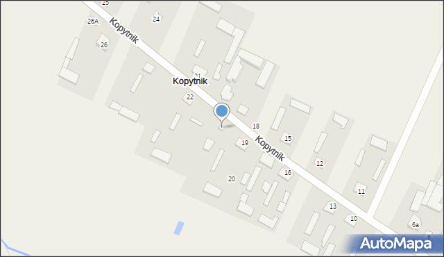 Kopytnik, Kopytnik, 17, mapa Kopytnik