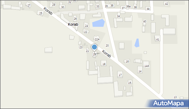 Korab, Korab, 19, mapa Korab