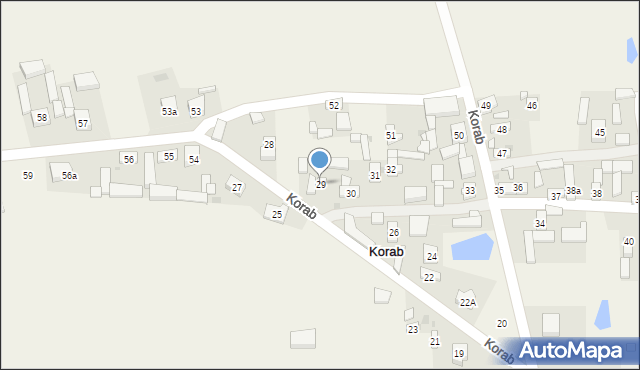 Korab, Korab, 29, mapa Korab