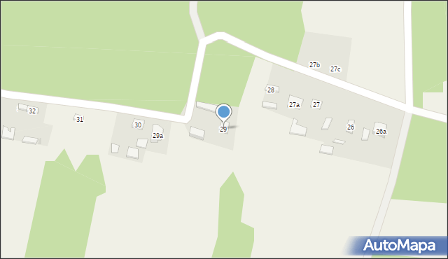 Korczew, Korczew, 29, mapa Korczew