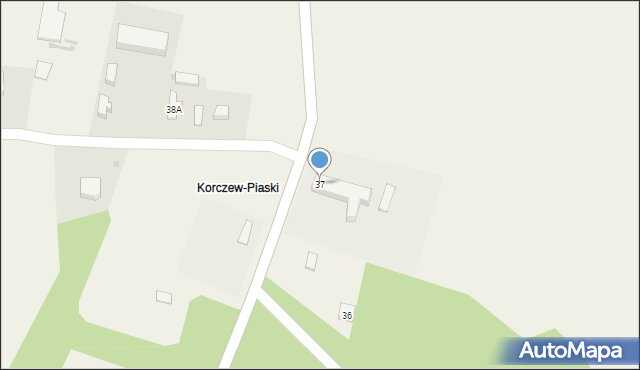 Korczew, Korczew, 37, mapa Korczew