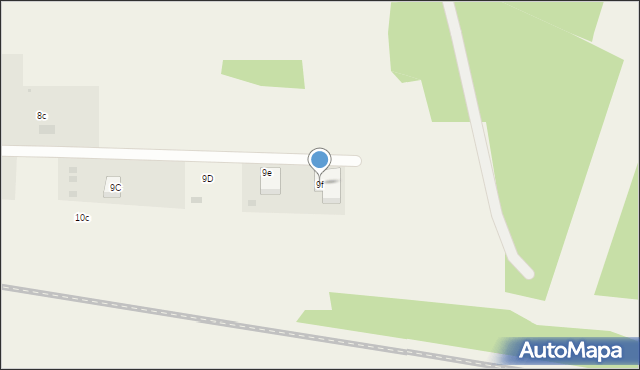 Korczew, Korczew, 9f, mapa Korczew