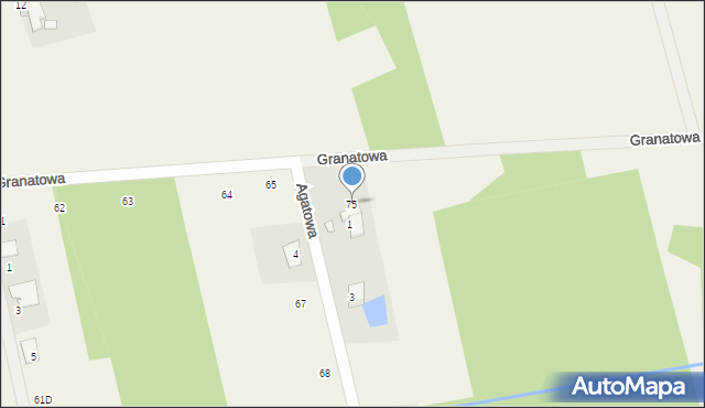 Korczew, Korczew, 75, mapa Korczew