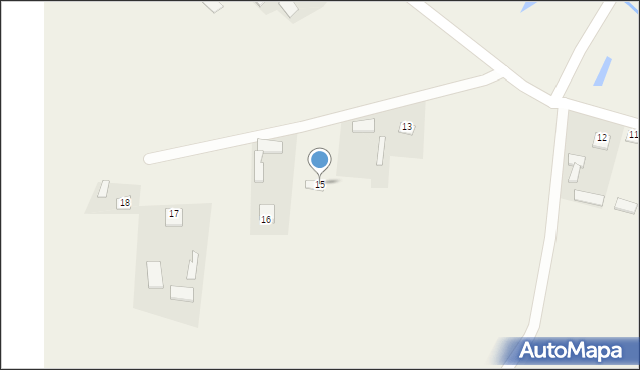 Korczmin, Korczmin, 15, mapa Korczmin