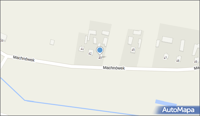 Korczmin, Korczmin, 43, mapa Korczmin