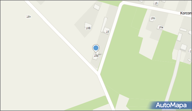 Korczyn, Korczyn, 18a, mapa Korczyn