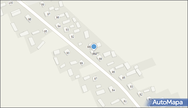 Korczyn, Korczyn, 88a, mapa Korczyn