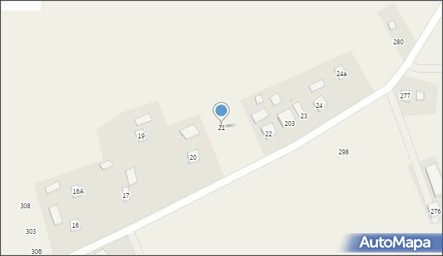 Korczyna, Korczyna, 21, mapa Korczyna