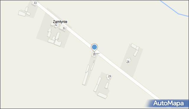 Kornaciska, Kornaciska, 30, mapa Kornaciska