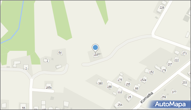 Kornatka, Kornatka, 110, mapa Kornatka