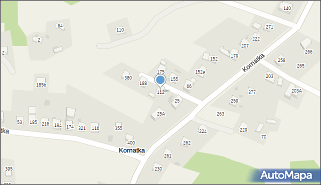 Kornatka, Kornatka, 112, mapa Kornatka