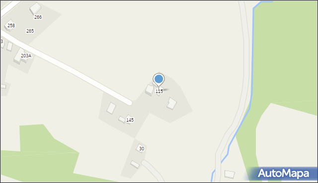 Kornatka, Kornatka, 115, mapa Kornatka