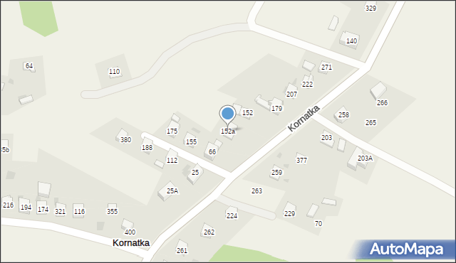Kornatka, Kornatka, 152a, mapa Kornatka