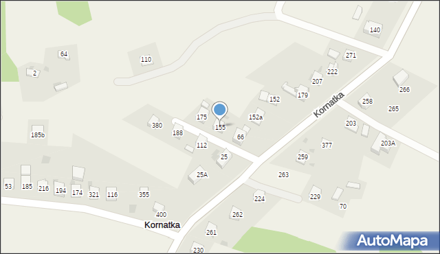 Kornatka, Kornatka, 155, mapa Kornatka
