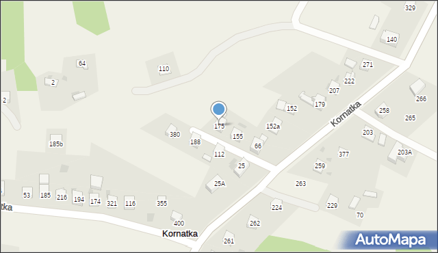 Kornatka, Kornatka, 175, mapa Kornatka