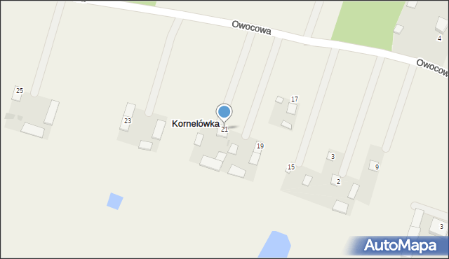 Kornelówka, Kornelówka, 6, mapa Kornelówka