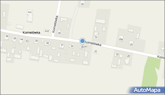 Kornelówka, Kornelówka, 33, mapa Kornelówka