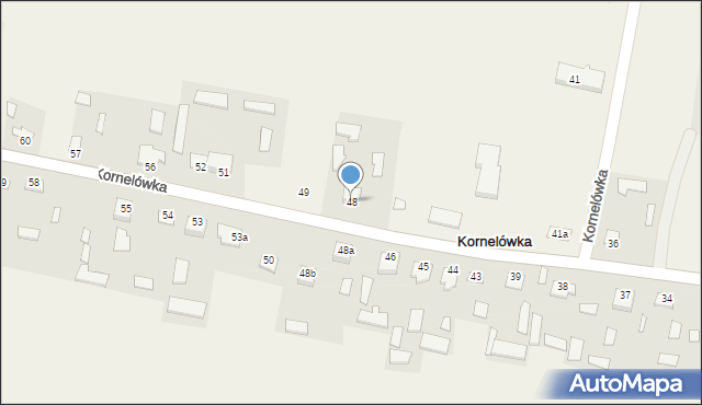 Kornelówka, Kornelówka, 48, mapa Kornelówka