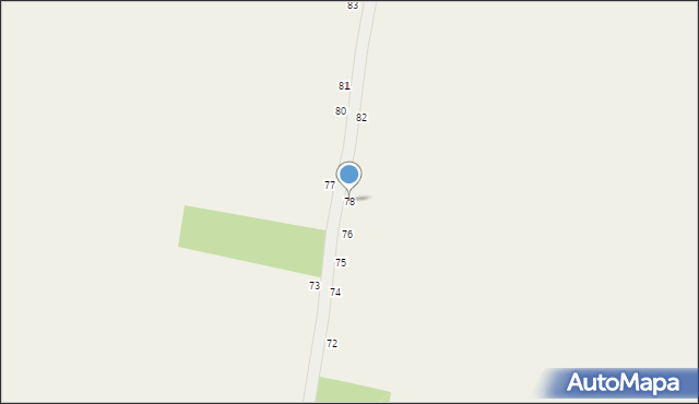 Kornelówka-Kolonia, Kornelówka-Kolonia, 78, mapa Kornelówka-Kolonia