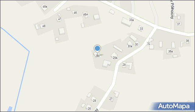 Korniaktów Północny, Korniaktów Północny, 29c, mapa Korniaktów Północny